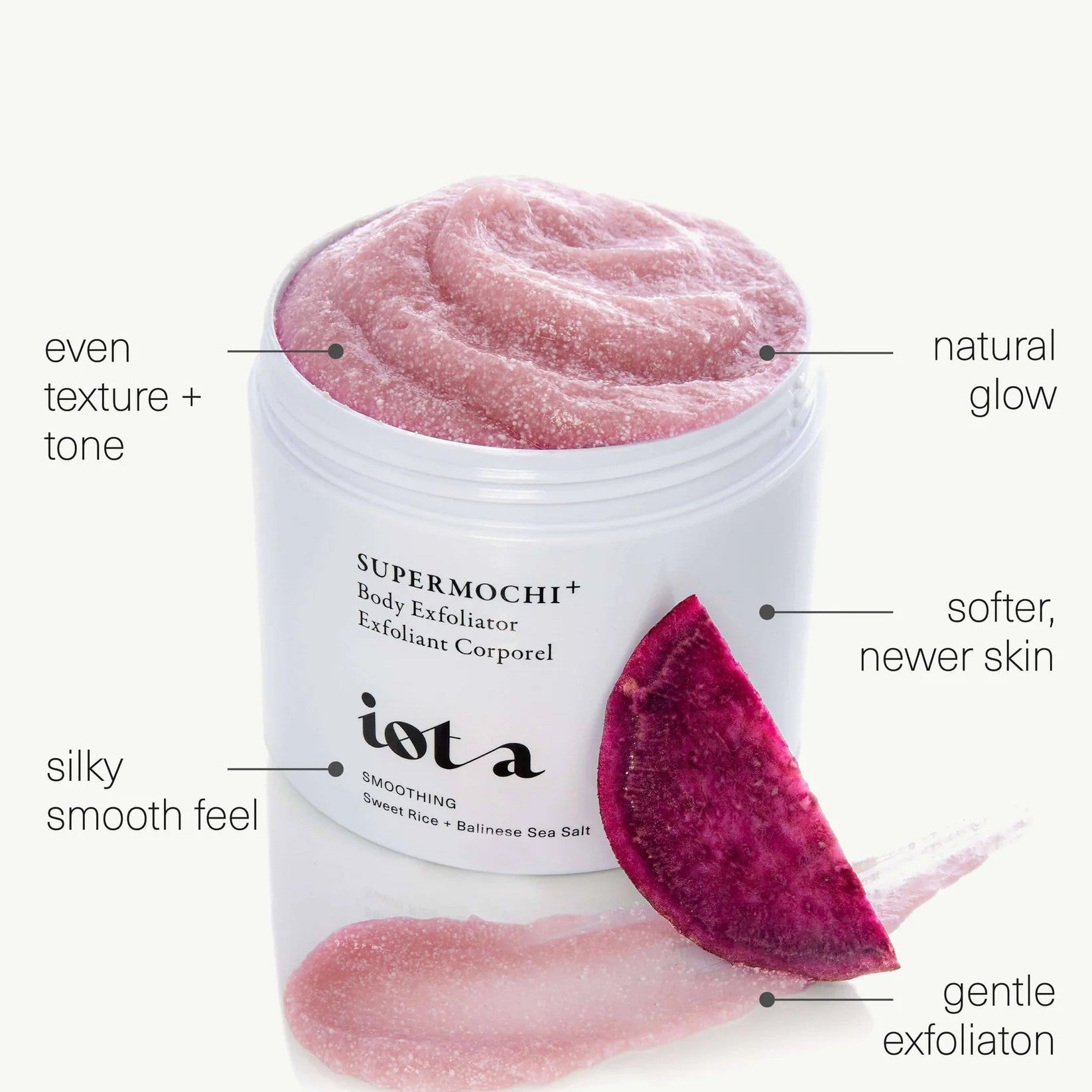 Supermochi Body Exfoliator+