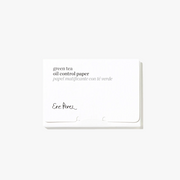 Green Tea Oil Control Paper